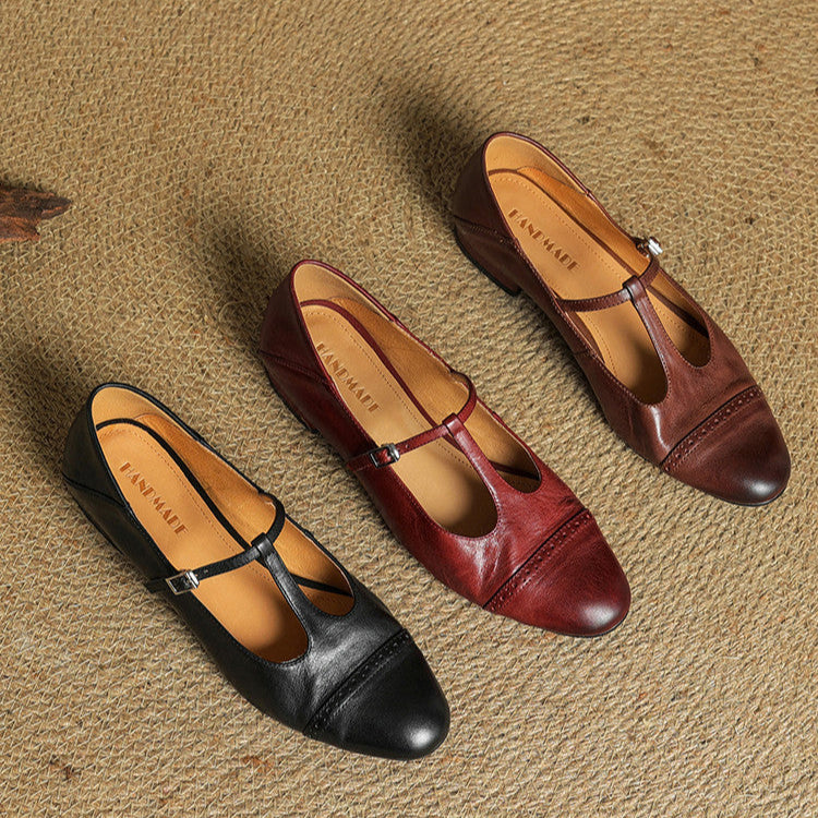 Anna-Berg | Genuine Leather Flats