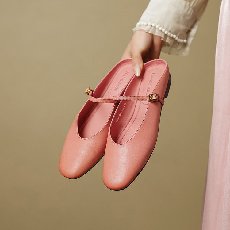 Anna-Berg | Leather Mules