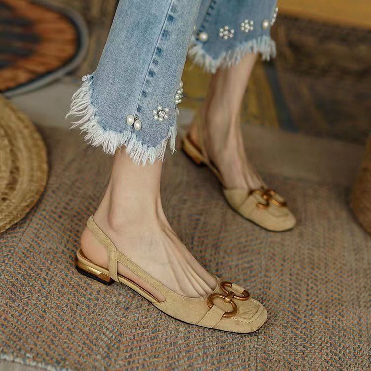 Anna-Berg | Slingback Heels in Leather