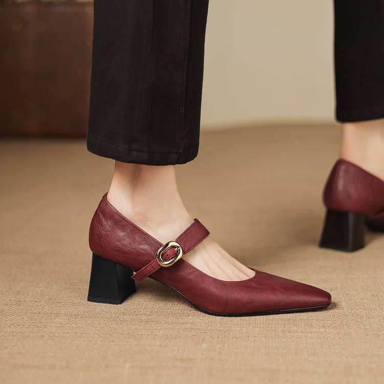 Anna-Berg | Genuine Leather Heels
