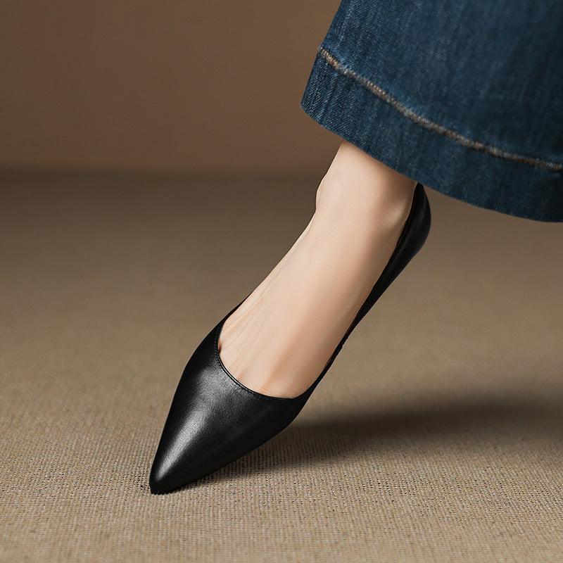 Anna-Berg | Genuine Leather Flats