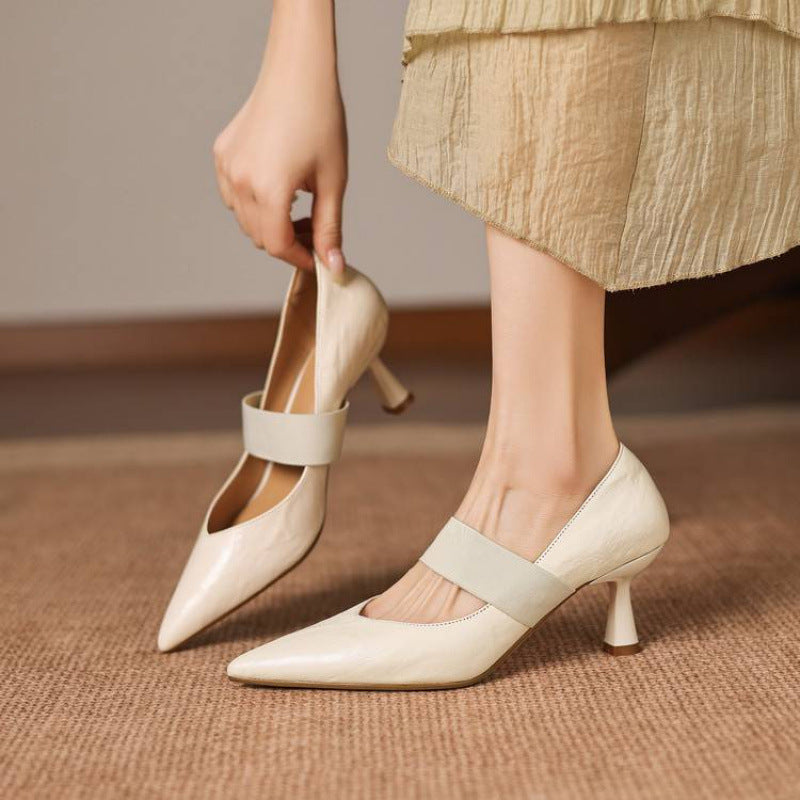 Anna-Berg | Genuine Leather Heels