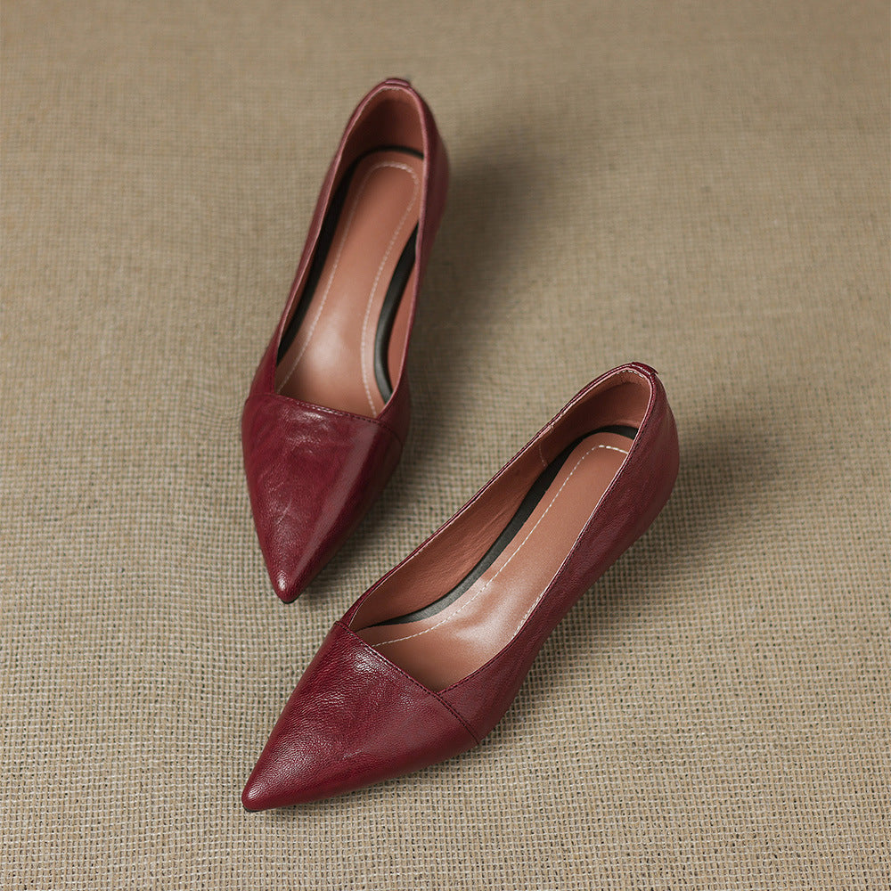 Anna-Berg | Genuine Leather Heels