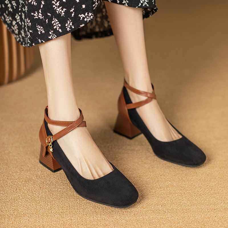 Anna-Berg | Suede Heels