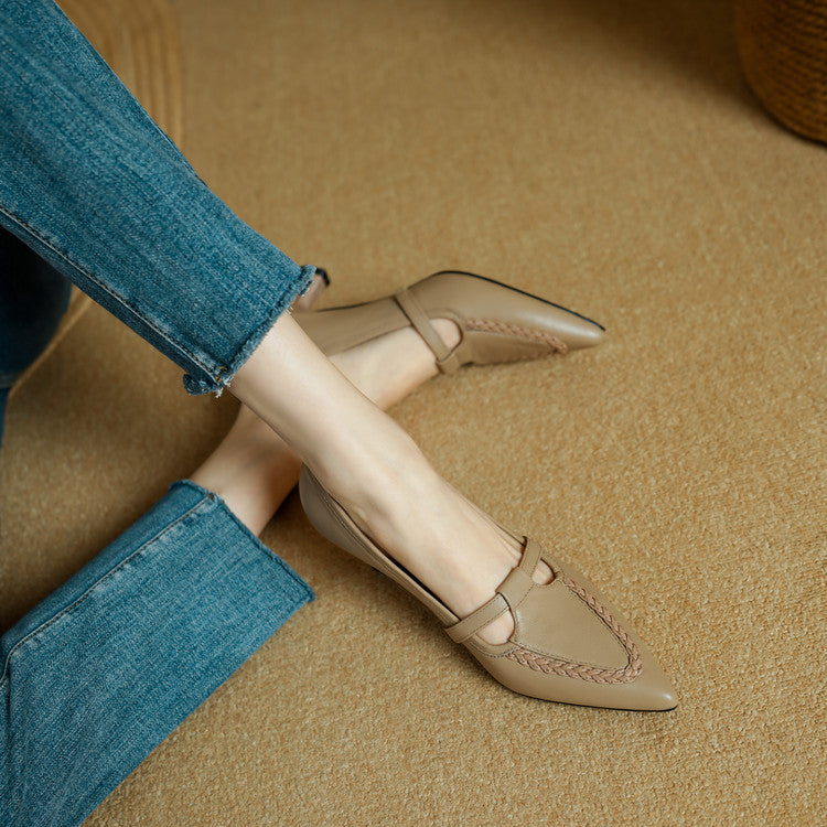 Anna-Berg | Genuine Leather Heels