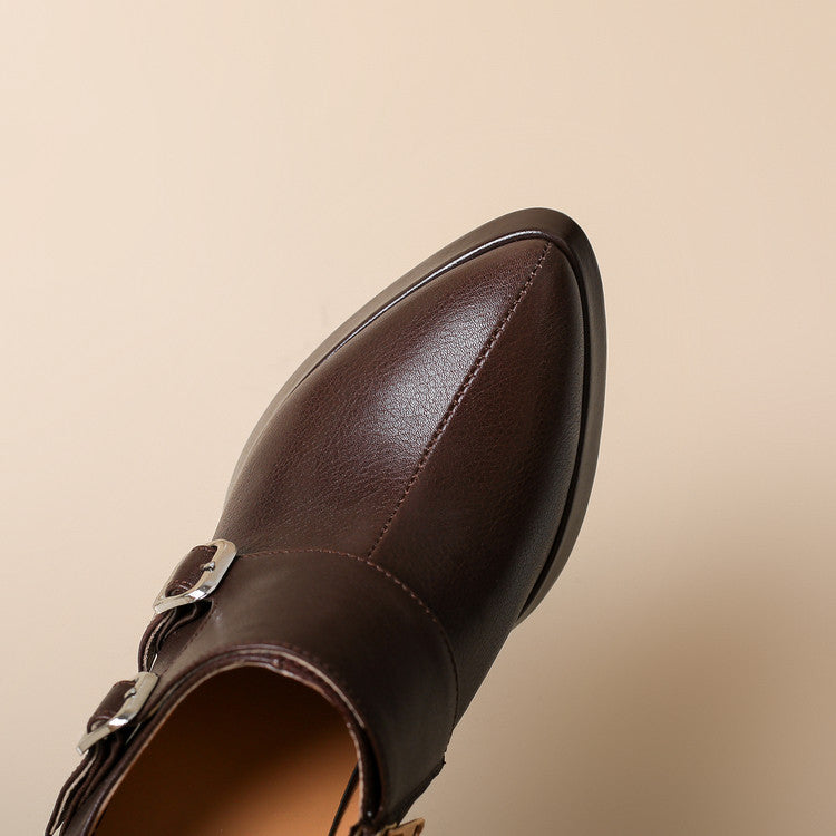 Anna-Berg | Genuine Leather Heels