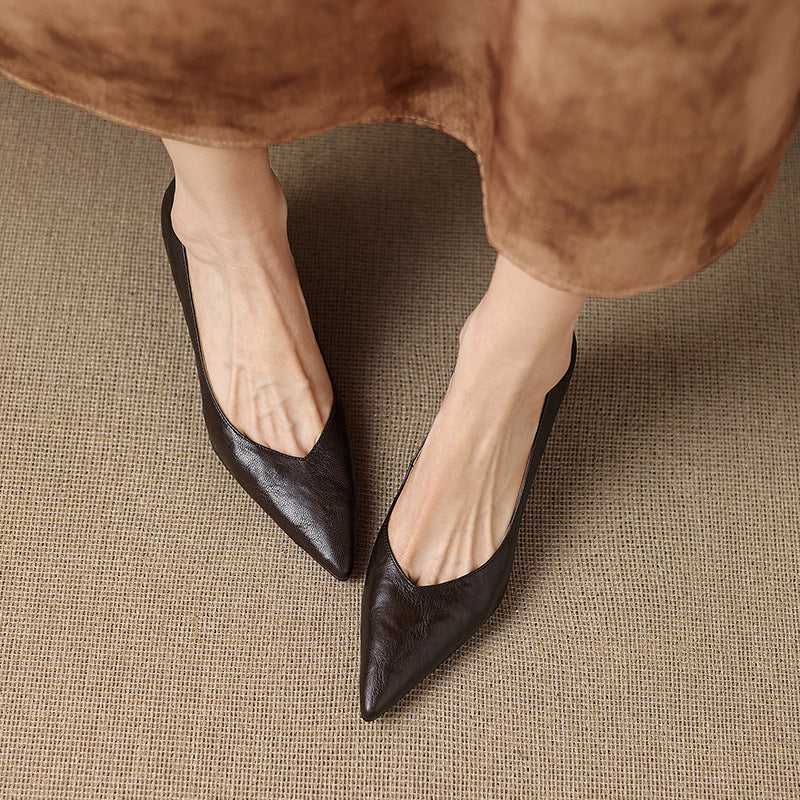 Anna-Berg | Genuine Leather Heels