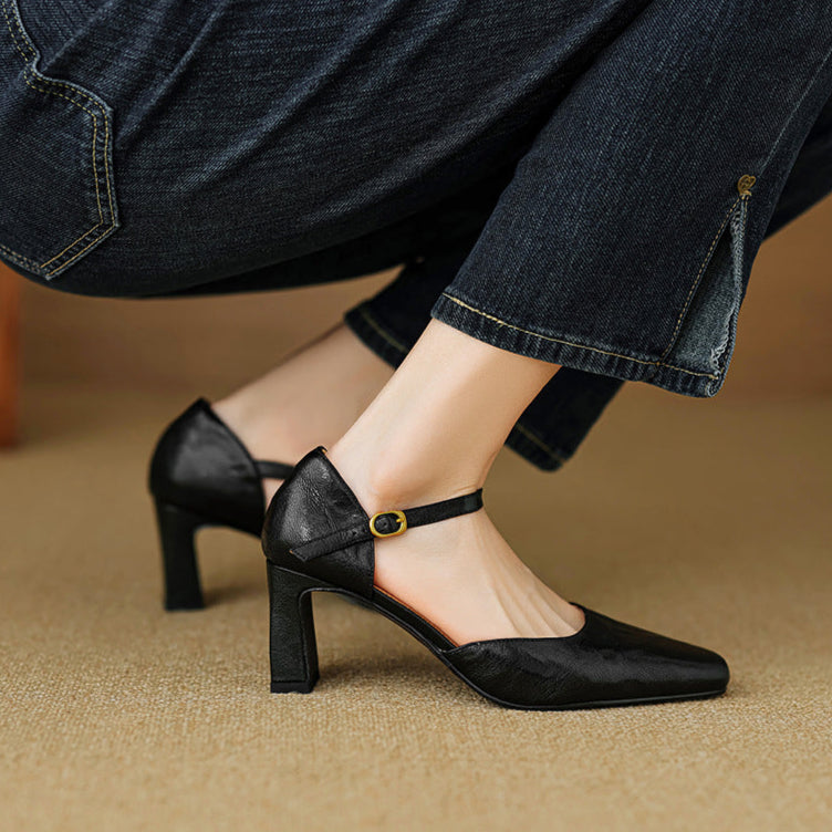 Anna-Berg | Genuine Leather Heels