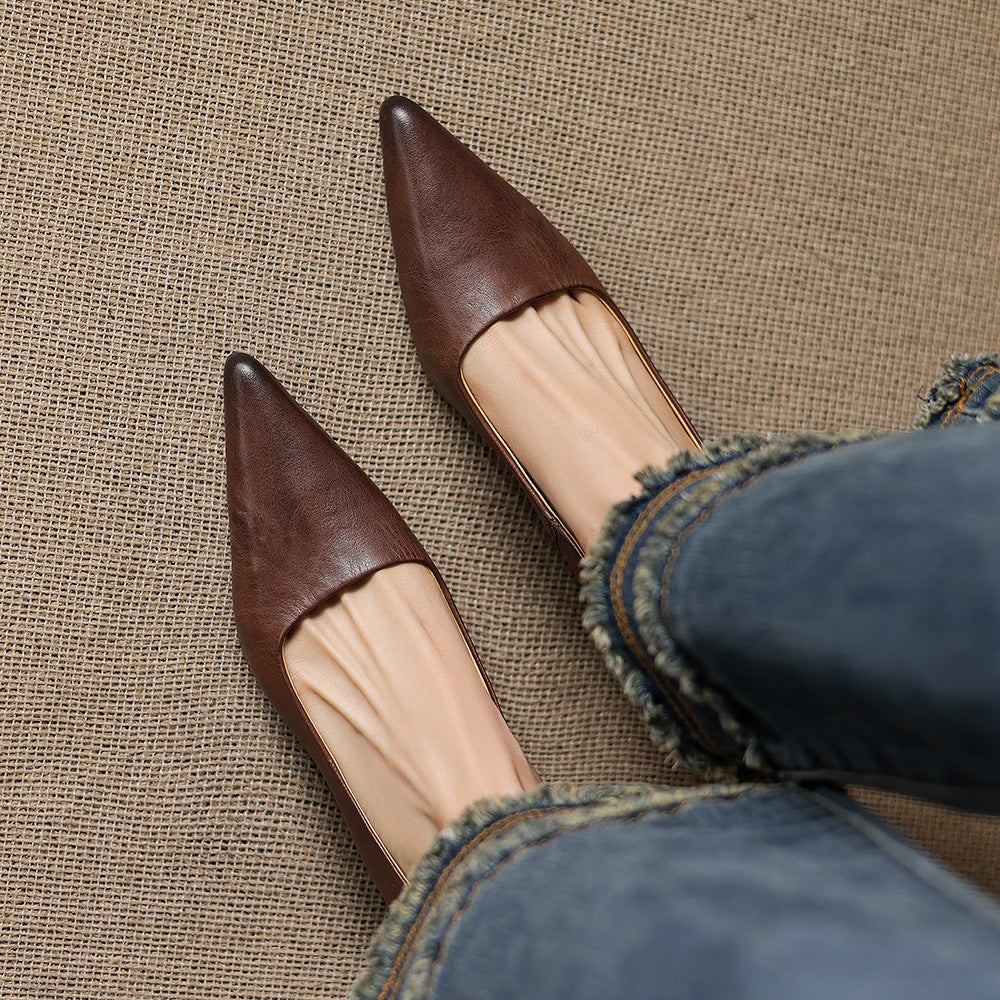 Anna-Berg | Genuine Leather Heels