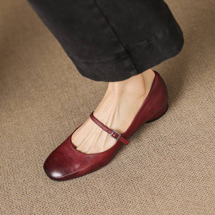 Anna-Berg | Genuine Leather Flats