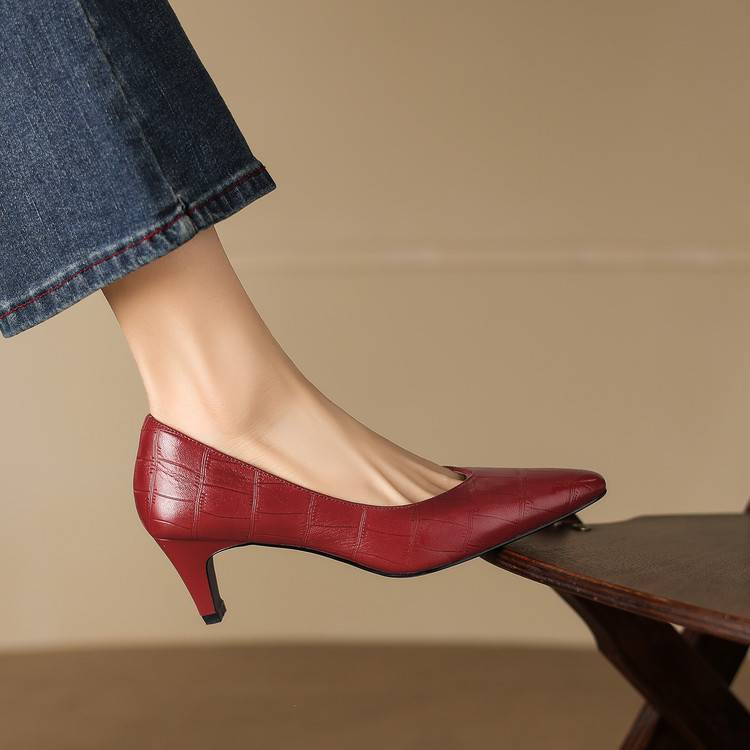 Anna-Berg | Genuine Leather Heels