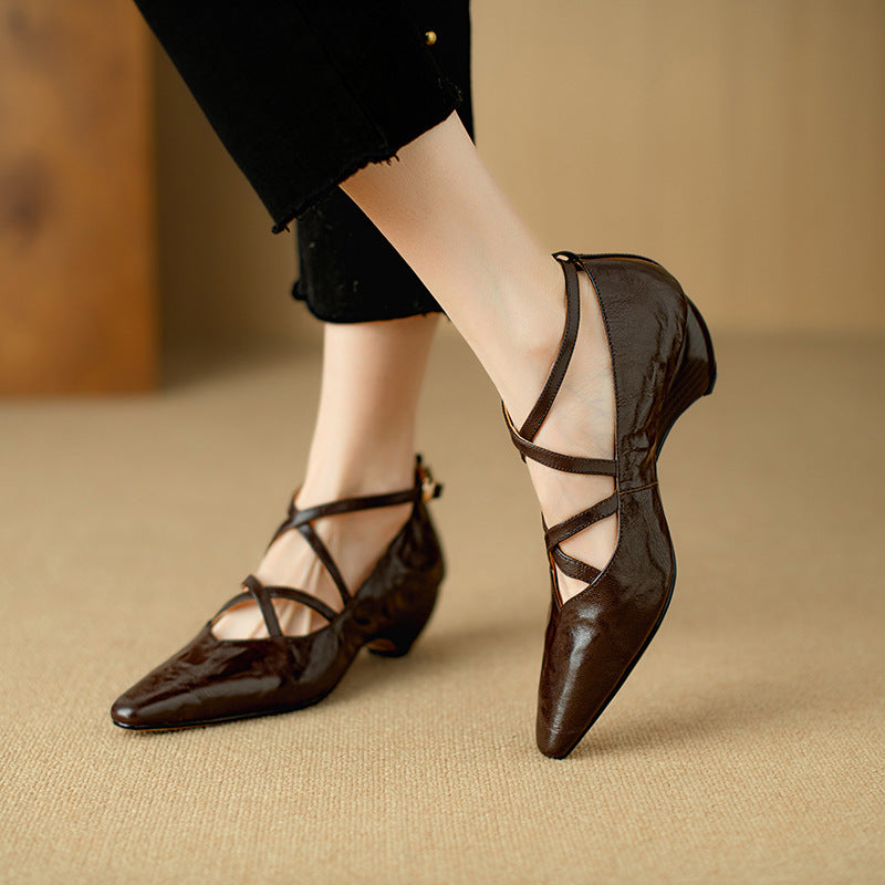 Anna-Berg | Genuine Leather Heels