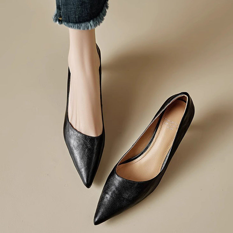 Anna-Berg | Genuine Leather Heels