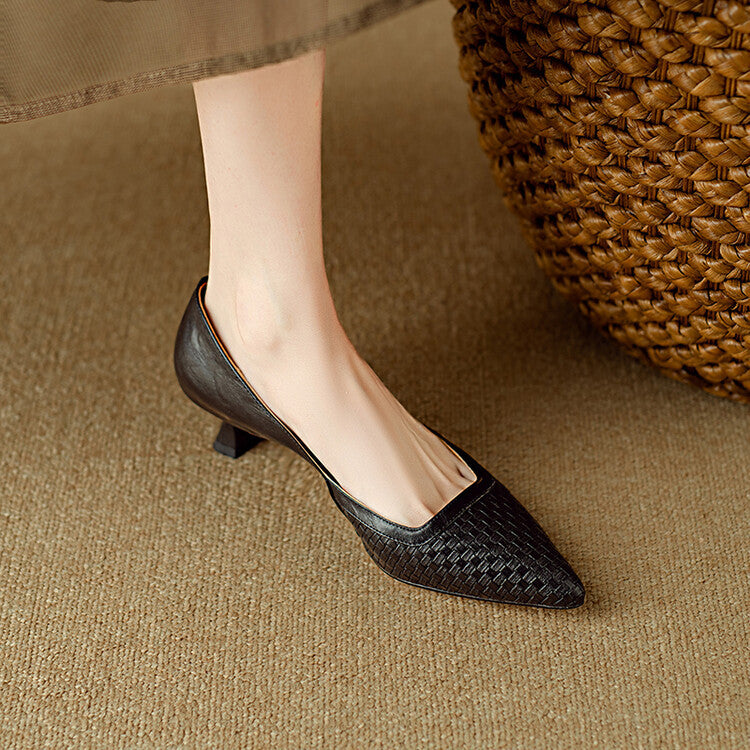 Anna-Berg | Genuine Leather Heels