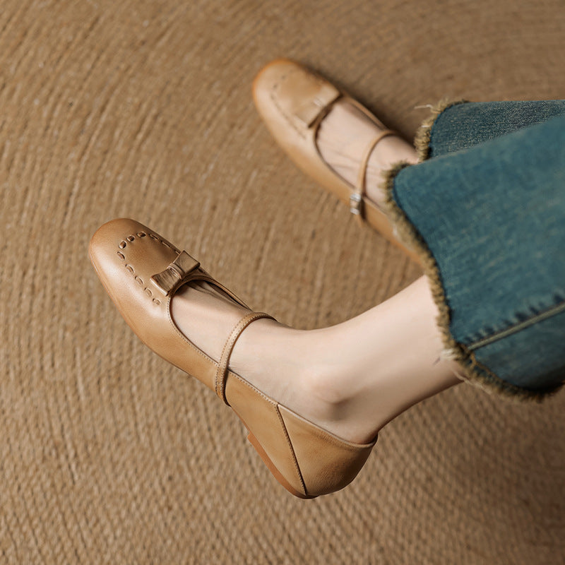 Anna-Berg | Genuine Leather Flats