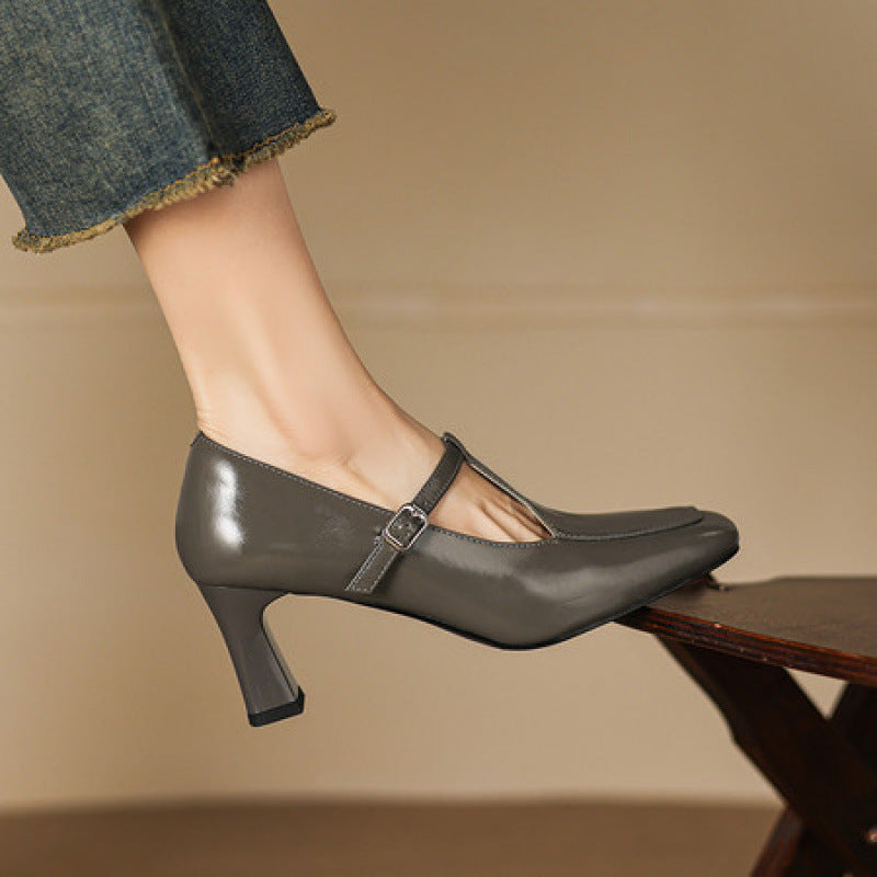 Anna-Berg | Genuine Leather Heels