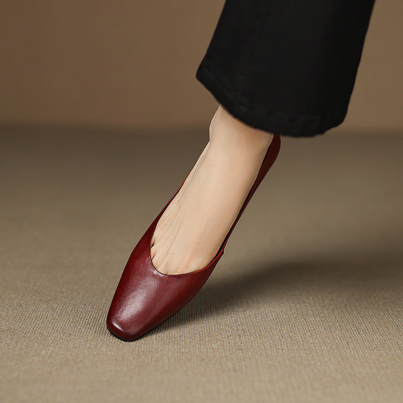 Anna-Berg | Genuine Leather Flats