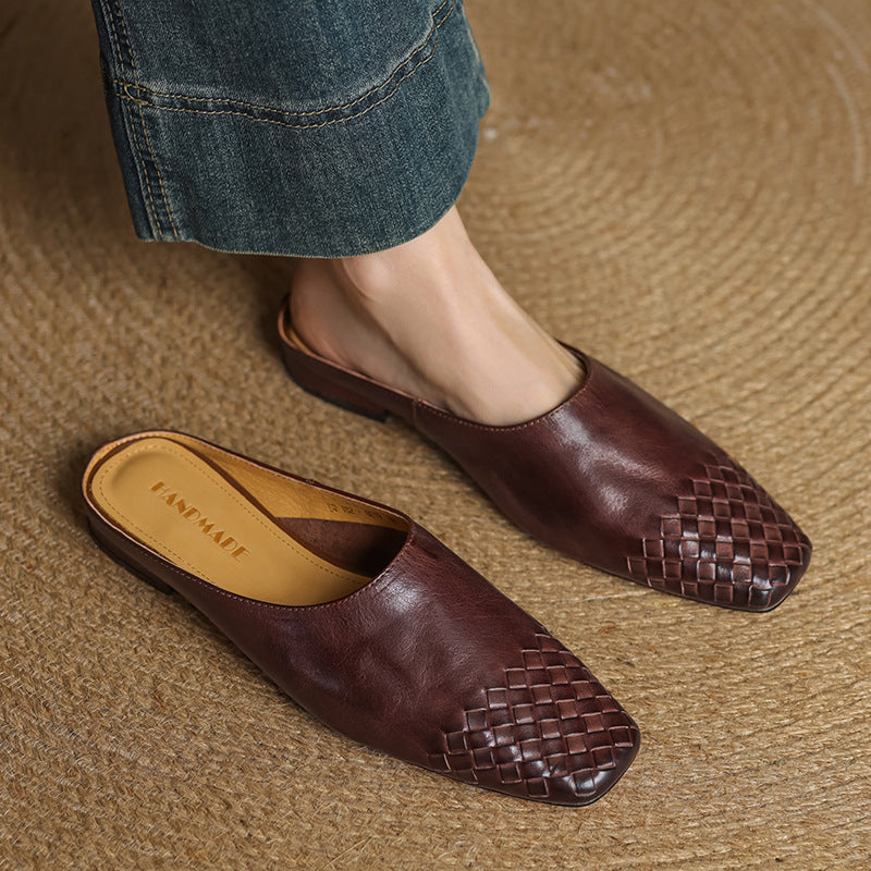Anna-Berg | Mules + Genuine Leather