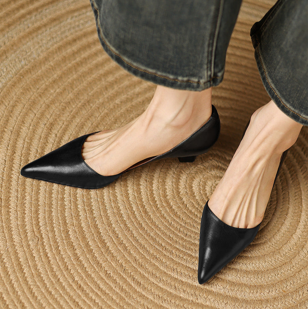 Anna-Berg | Genuine Leather Heels