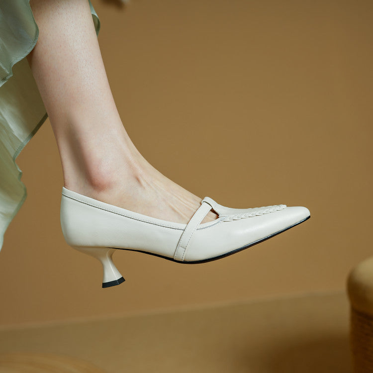 Anna-Berg | Genuine Leather Heels