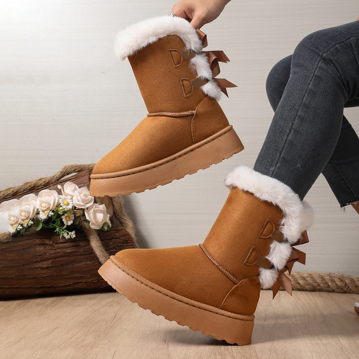 Anna-Berg | Leather Ankle Boots