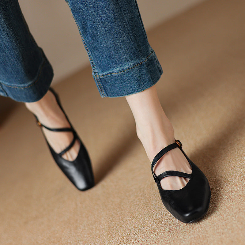Anna-Berg | Genuine Leather Heels