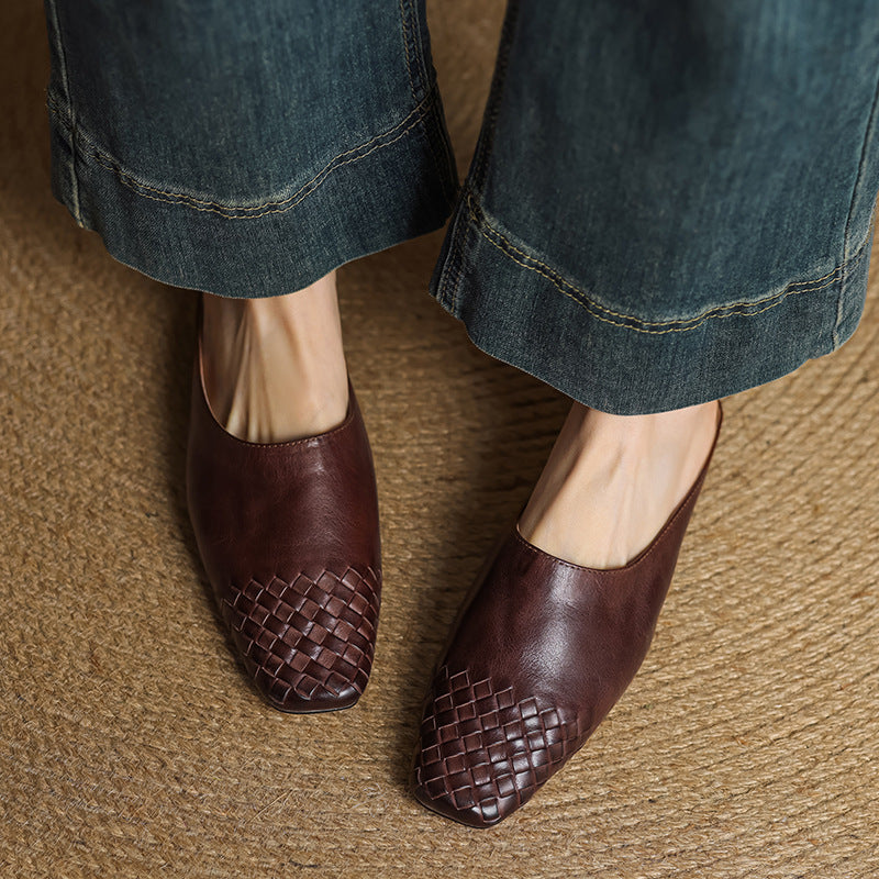 Anna-Berg | Mules + Genuine Leather