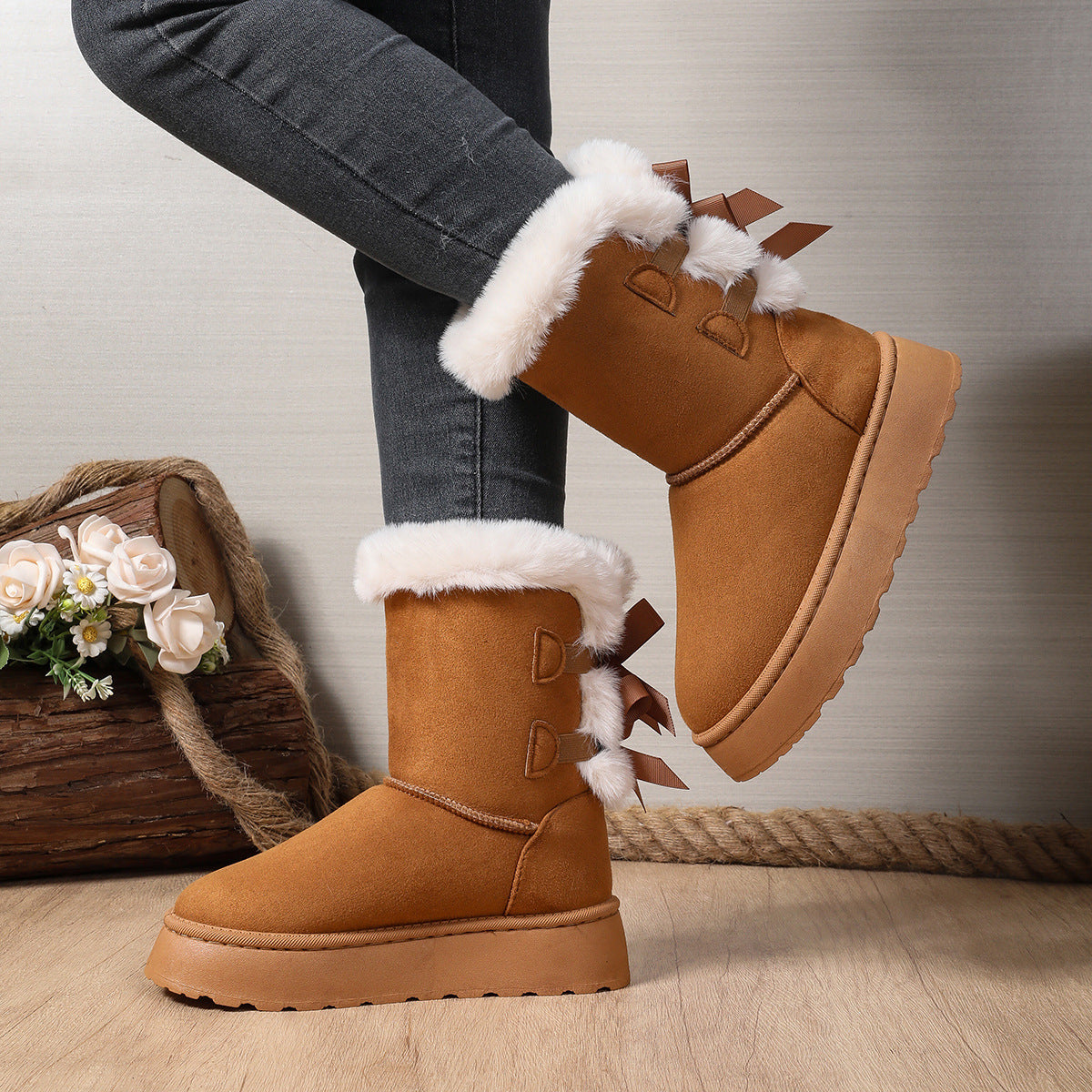 Anna-Berg | Leather Ankle Boots