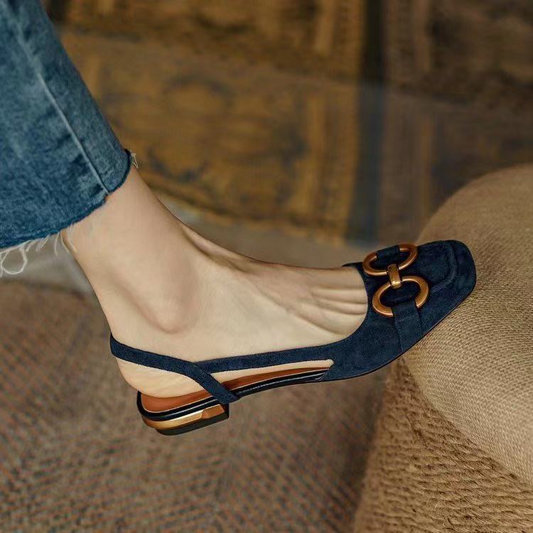 Anna-Berg | Slingback Heels in Leather