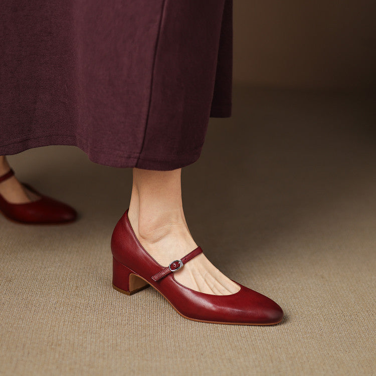 Anna-Berg | Genuine Leather Pumps