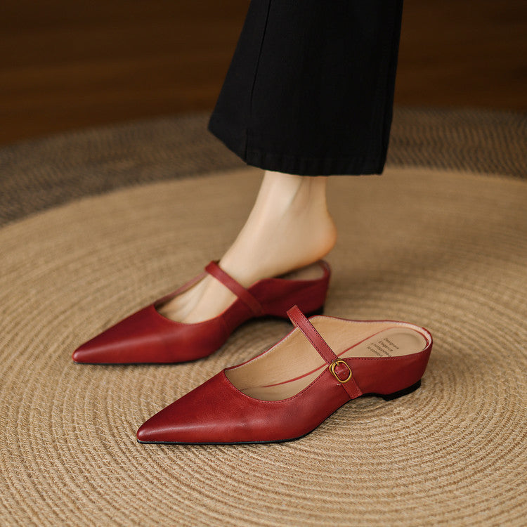 Anna-Berg | Genuine Leather Mules