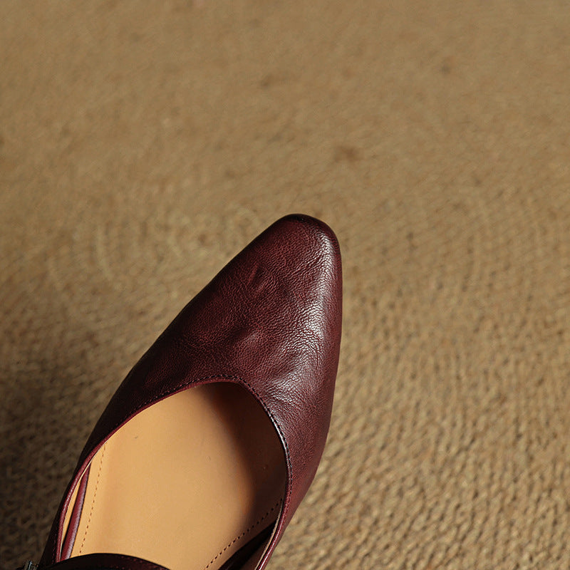 Anna-Berg | Mules + Genuine Leather