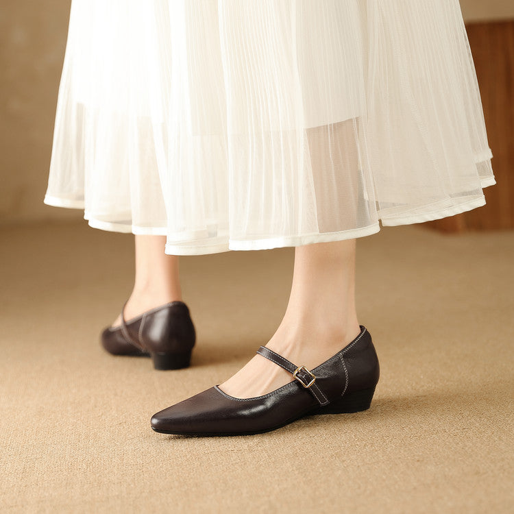 Anna-Berg | Genuine Leather Pumps