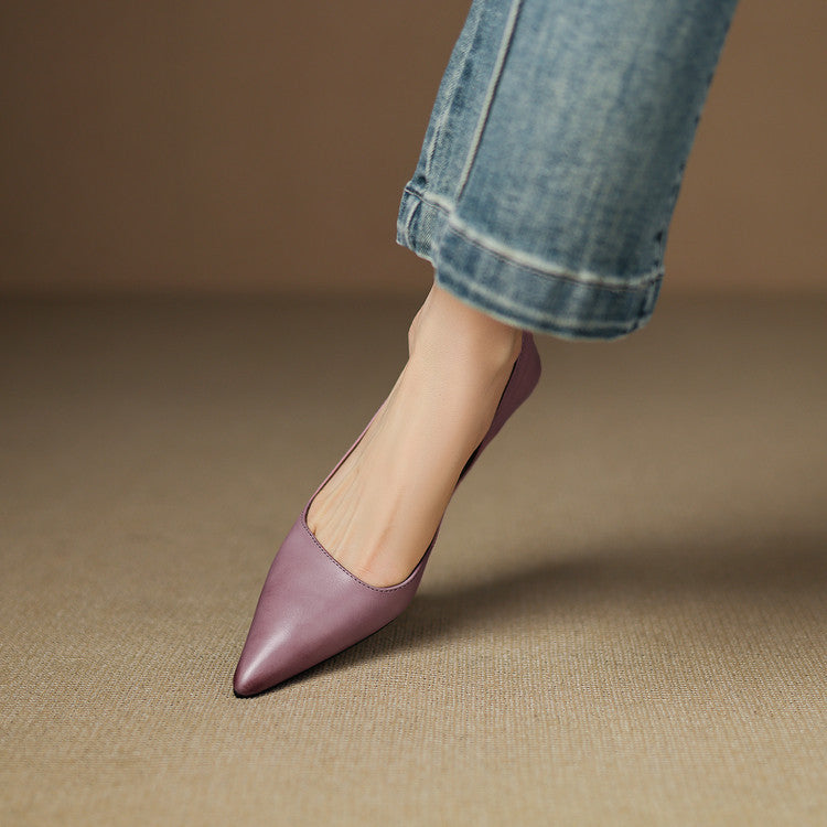 Anna-Berg | Leather Heels