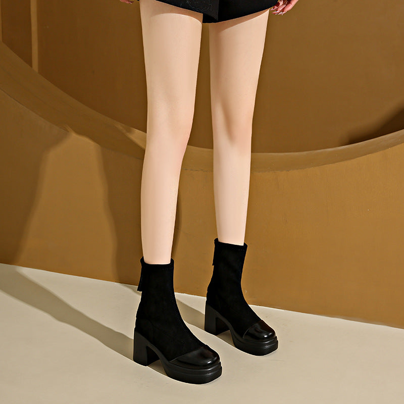 Anna-Berg | Leather Ankle Boots