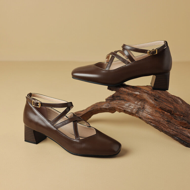 Anna-Berg | Leather Heels