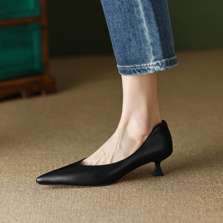 Anna-Berg | Classic Pointed Toe Pumps