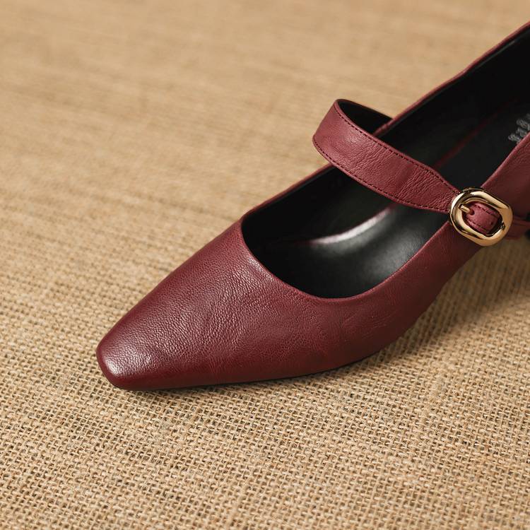 Anna-Berg | Genuine Leather Heels