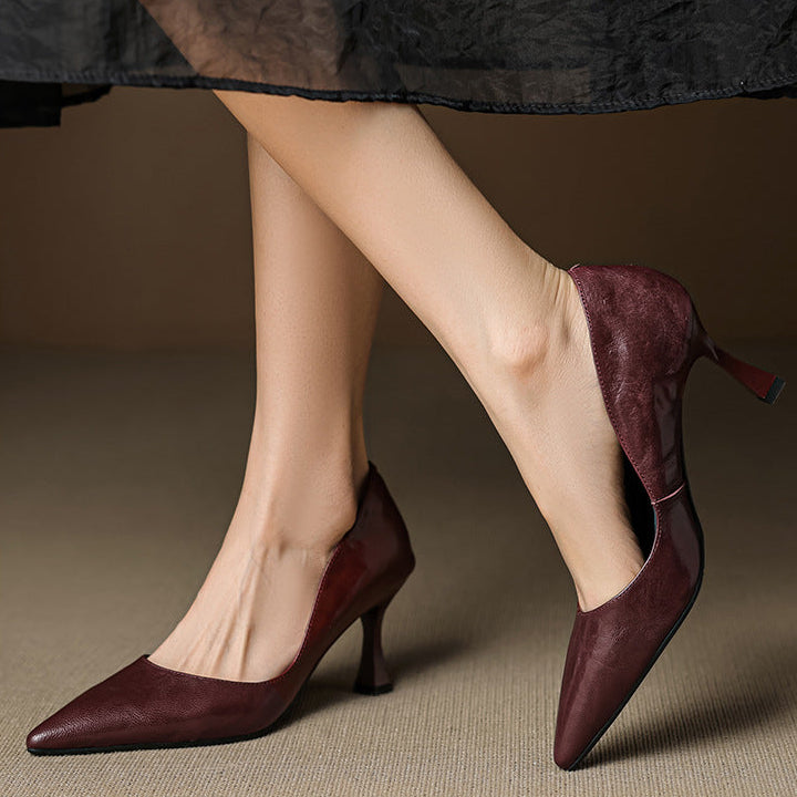 Anna-Berg | Genuine Leather Heels