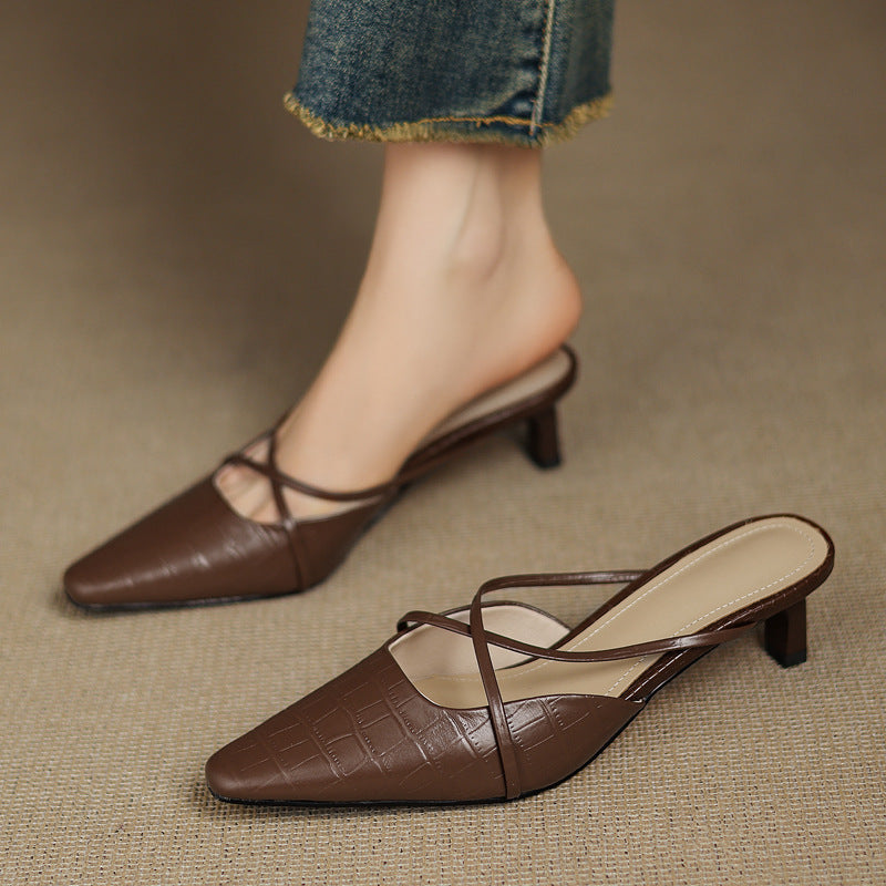 Anna-Berg | Genuine Leather Mules