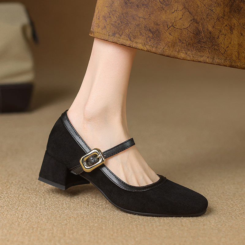 Anna-Berg | Elegant Pointed Toe Heels in Leather
