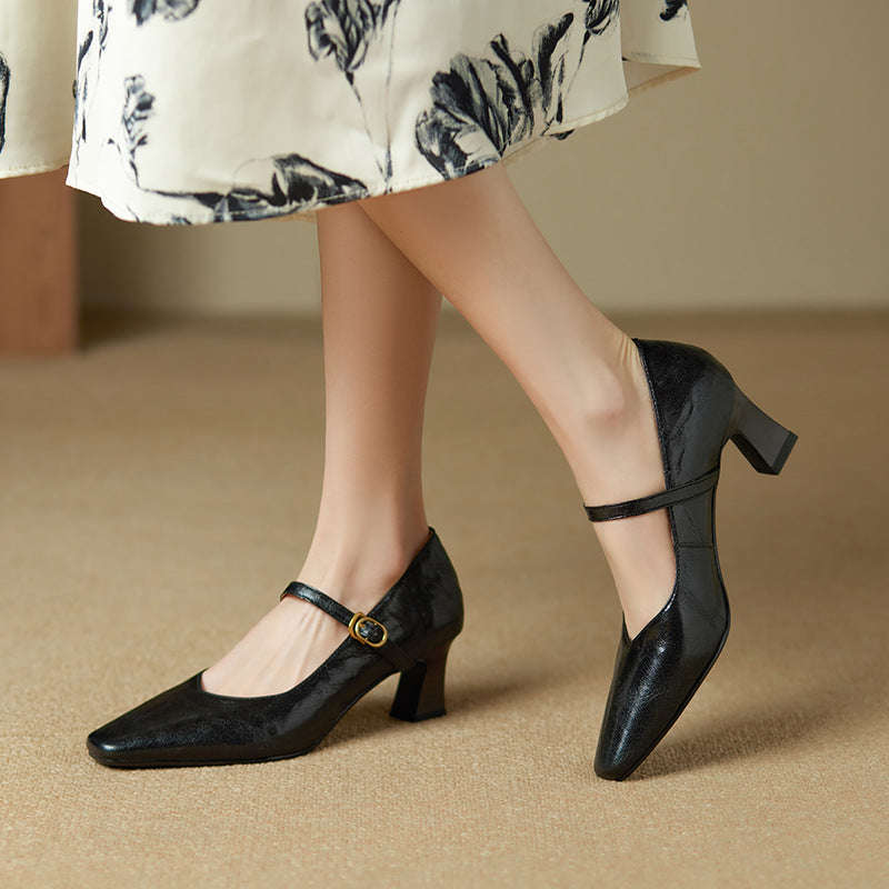 Anna-Berg | Genuine Leather Heels