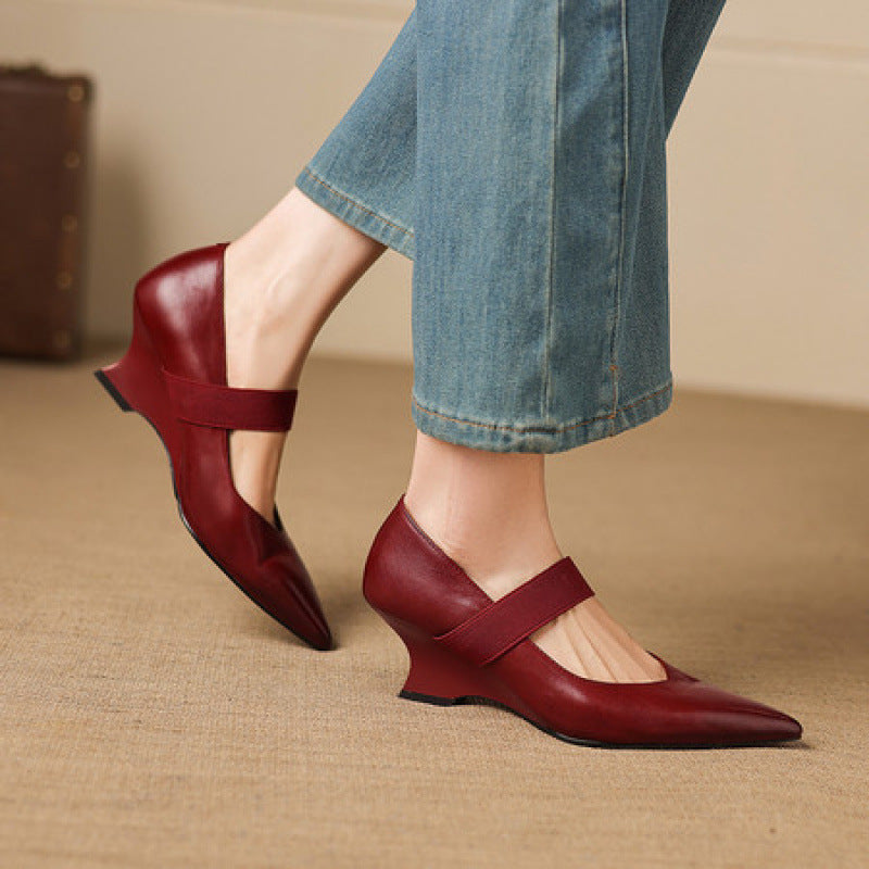 Anna-Berg | Genuine Leather Heels