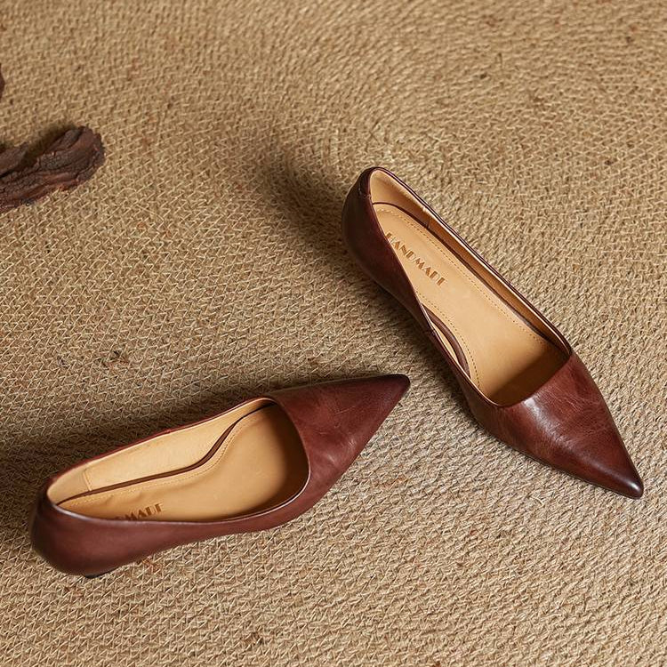 Anna-Berg | Genuine Leather Heels