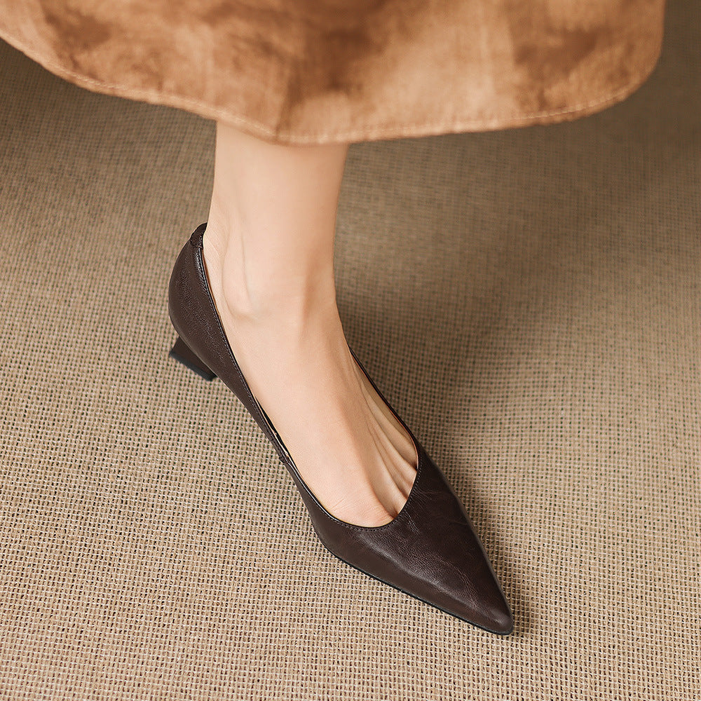 Anna-Berg | Genuine Leather Heels