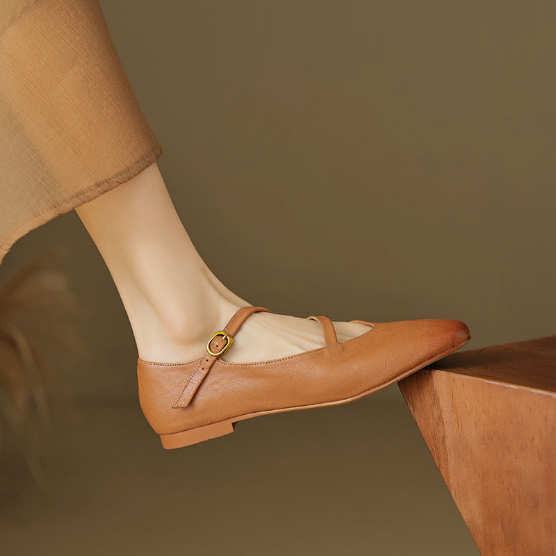 Anna-Berg | Genuine Leather Flats
