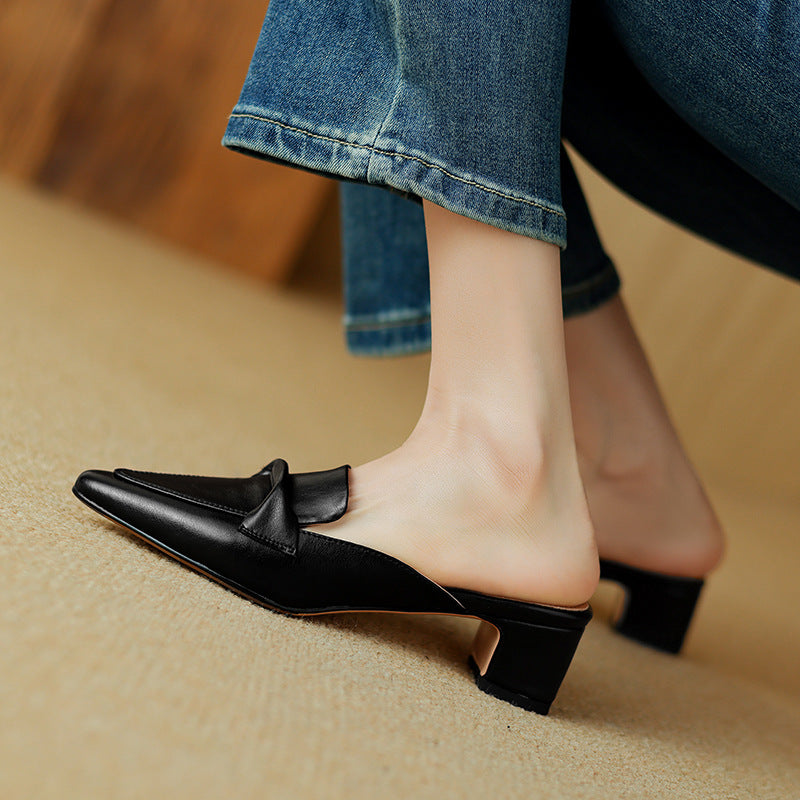 Anna-Berg | Genuine Leather Mules
