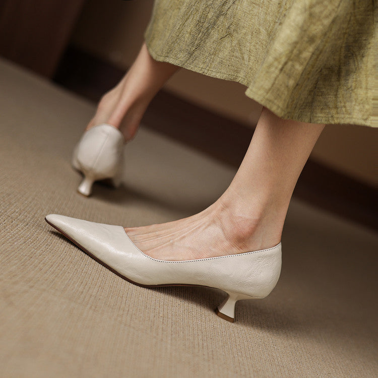 Anna-Berg | Genuine Leather Heels