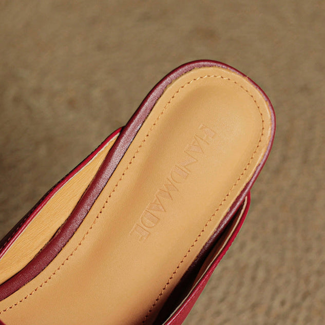 Anna-Berg | Genuine Leather Mules