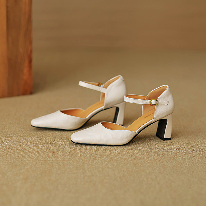 Anna-Berg | Genuine Leather Heels